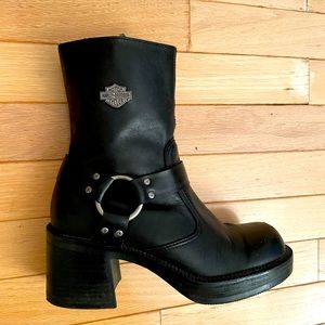 Authentic Harley Davidson Harness Boots. Size 6
